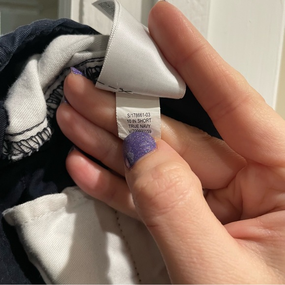 Gap 10 Inch Shorts True Navy Men’s Size 28 - Picture 8 of 9